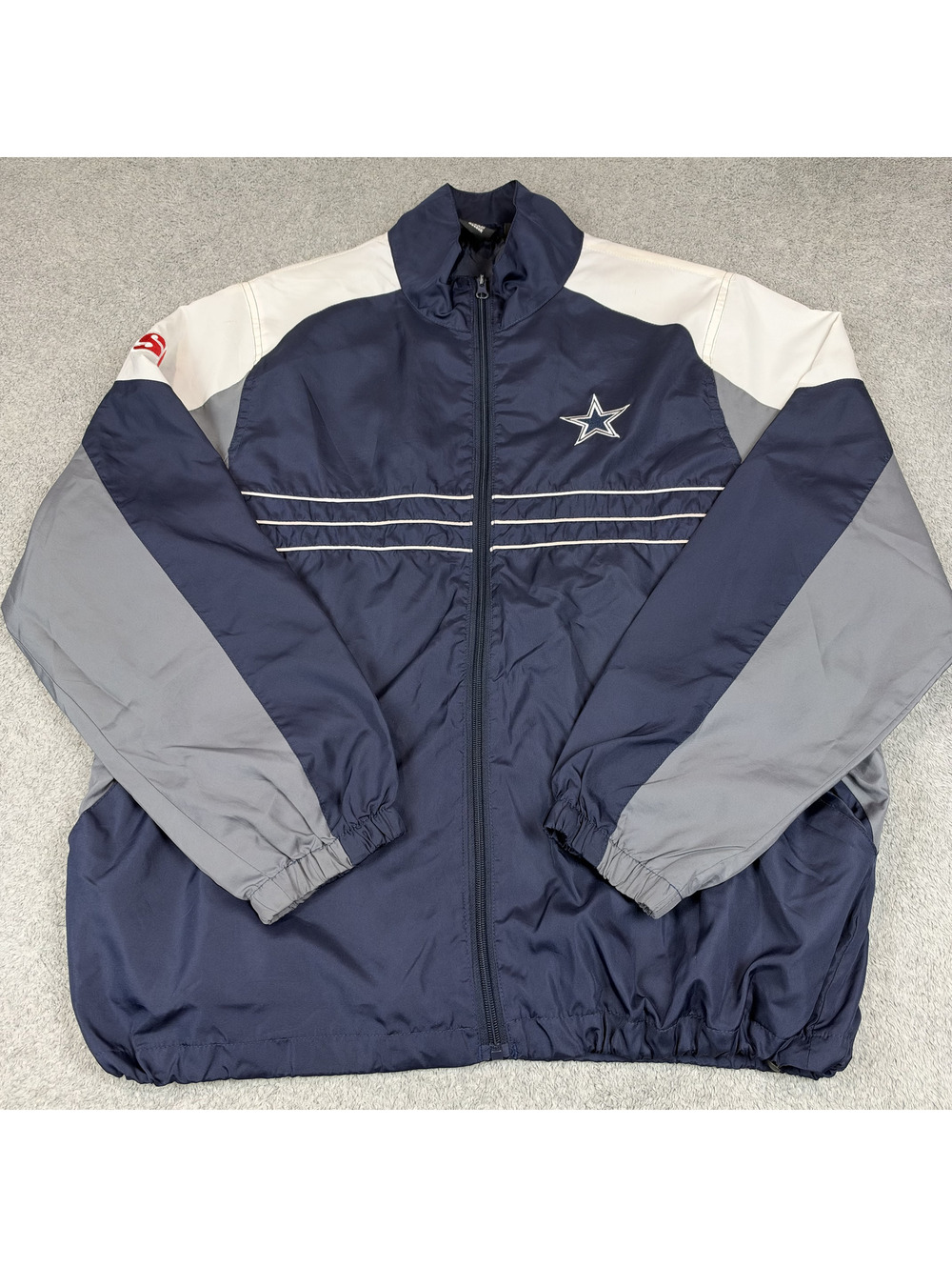 Reebok NFL Team Apparel Dallas Cowboys Jacket Men L Navy
